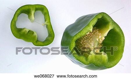 Stock Photo - Green pepper. Fotosearch