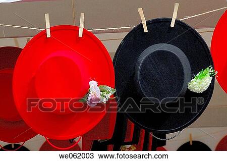 Hats, April Fair, Barcelona. Catalonia, Spain View Large Photo Image Stock Image - Hats, April Fair, Barcelona. Catalonia, Spain. Fotosearch