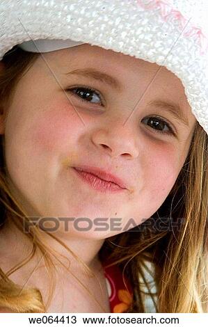 headshot of a 5 year old girl smiling into camera View Large Photo Image Stock Image - headshot of a 5 year old girl smiling into camera. Fotosearch