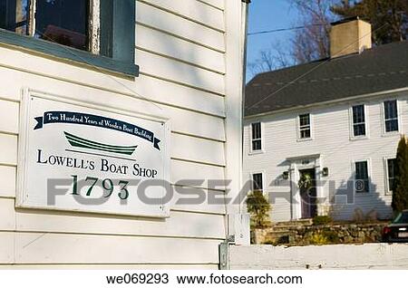 Lowell's Boat Shop, One of the Oldest Continually Operated Boatyards in America, Amesbury, Massachusetts, USA View Large Photo Image Stock Image - Lowell's Boat Shop, One of the Oldest Continually Operated Boatyards in America, Amesbury, Massachusetts, USA. Fotosearch