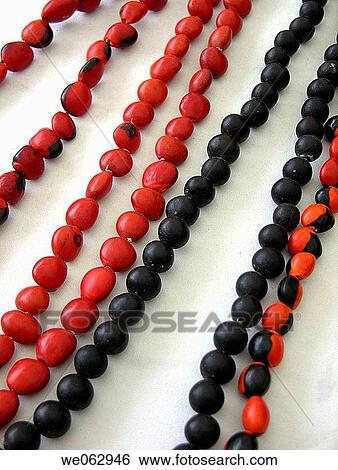 Necklaces made with seeds View Large Photo Image Stock Photograph - Necklaces made with seeds. Fotosearch