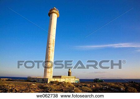 Pechiguera lighthouse. Lanzarote, Canary Islands, Spain View Large Photo Image Stock Photo - Pechiguera lighthouse. Lanzarote, Canary Islands, Spain. Fotosearch