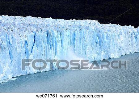 Stock Image - Perito Moreno in Calafate, Argentina. Fotosearch
