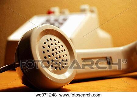 Phone receiver View Large Photo Image Stock Photo - Phone receiver. Fotosearch