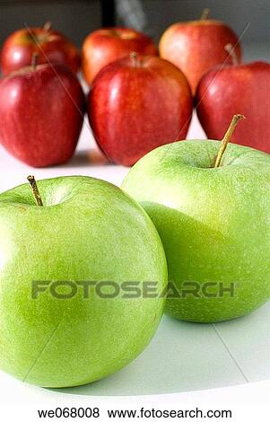 ? Red? and? golden delicious? apples View Large Photo Image Stock Photo - ? Red? and? golden delicious? apples. Fotosearch