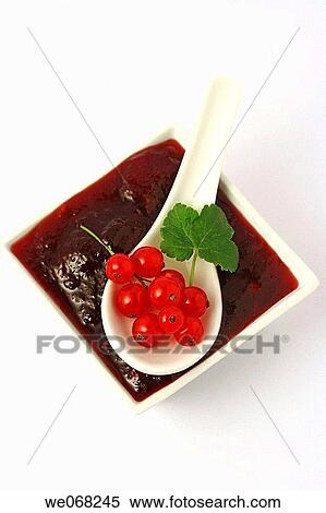 Redcurrants (Ribes rubrum) jelly View Large Photo Image Stock Photography - Redcurrants (Ribes rubrum) jelly. Fotosearch