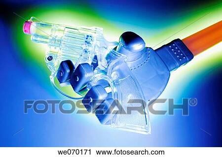 Robotic hand with water pistol View Large Photo Image Stock Image - Robotic hand with water pistol. Fotosearch