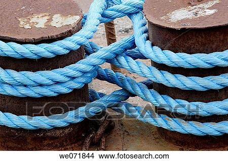 Ropes for fastening a ship in a harbour, H? rn÷sand, V? sternorrlands l? n, Sweden, Scandinavia, Europe View Large Photo Image Picture - Ropes for fastening a ship in a harbour, H? rn÷sand, V? sternorrlands l? n, Sweden, Scandinavia, Europe. Fotosearch