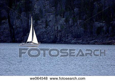 Sailing-boat, yacht. Norrf? llsviken, H÷ga Kusten, coast of Baltic Sea, V? sternorrlands l? n, Sweden, Scandinavia, Europe View Large Photo Image Stock Photo - Sailing-boat, yacht. Norrf? llsviken, H÷ga Kusten, coast of Baltic Sea, V? sternorrlands l? n, Sweden, Scandinavia, Europe. Fotosearch