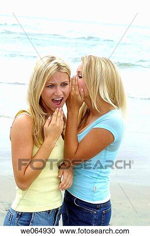 Teen age girls at the beach View Large Photo Image Stock Image - Teen age girls at the beach. Fotosearch
