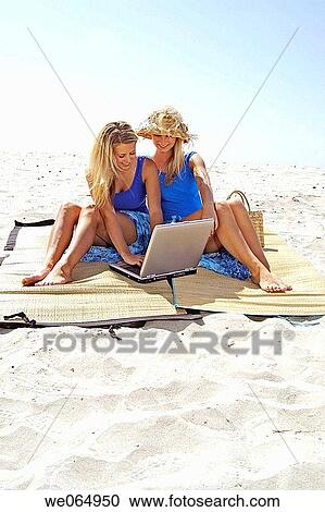Teen age girls at the beach View Large Photo Image Stock Image - Teen age girls at the beach. Fotosearch