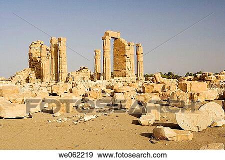 Temple of Soleb, built during the reign of Amenophis III. Upper Nubia, ash-Shamaliyah state, Sudan View Large Photo Image Stock Photo - Temple of Soleb, built during the reign of Amenophis III. Upper Nubia, ash-Shamaliyah state, Sudan. Fotosearch