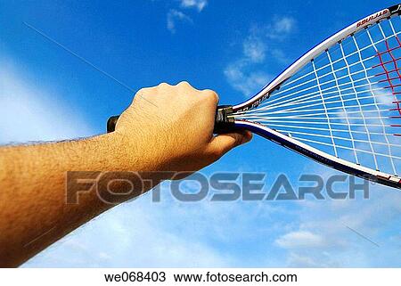 Tennis Racket - Racquetball Racket View Large Photo Image Stock Image - Tennis Racket - Racquetball Racket. Fotosearch