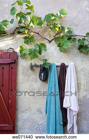 Towels and sandals View Large Photo Image Stock Image - Towels and sandals. Fotosearch