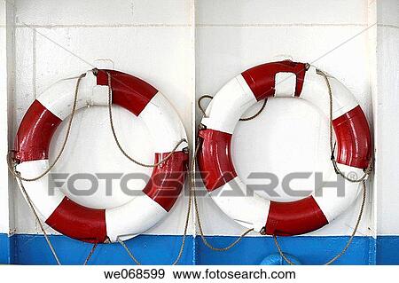 Two life belts at a car ferry, Kho Chang (Chang Island), Thailand, Southeast Asia View Large Photo Image Stock Photo - Two life belts at a car ferry, Kho Chang (Chang Island), Thailand, Southeast Asia. Fotosearch