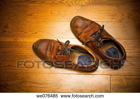 A man's pair of shoes. View Large Photo Image Stock Photography - A man's pair of shoes.. Fotosearch