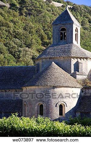 Abbaye de Senanque in Gordes, Provence, France View Large Photo Image Stock Photo - Abbaye de Senanque in Gordes, Provence, France. Fotosearch