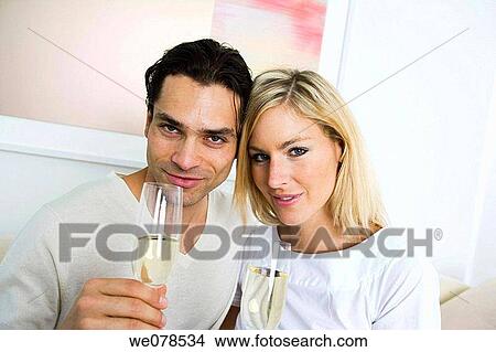 Picture - Alcoholic beverage, bond, at-home, Alcoholic drink, alcohol. Fotosearch
