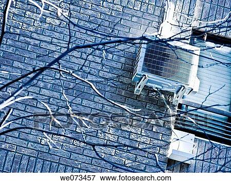 apartment, city, building, branch, air conditioning View Large Photo Image Stock Photo - apartment, city, building, branch, air conditioning. Fotosearch