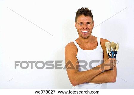 arms folded, brush, at-home, Arms crossed View Large Photo Image Stock Photo - arms folded, brush, at-home, Arms crossed. Fotosearch