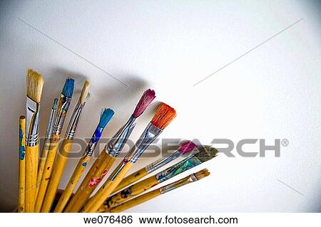 Artists paintbrushes. View Large Photo Image Stock Photograph - Artists paintbrushes.. Fotosearch