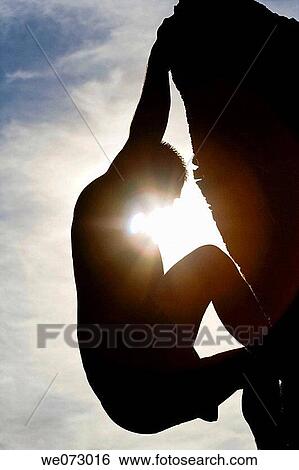ascending, climbing, climb, backlight, activity View Large Photo Image Stock Photograph - ascending, climbing, climb, backlight, activity. Fotosearch