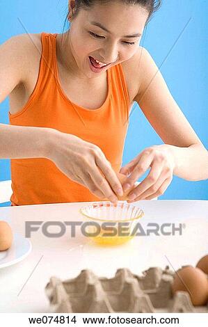 Asian, breaking, break, bowl, ability View Large Photo Image Picture - Asian, breaking, break, bowl, ability. Fotosearch