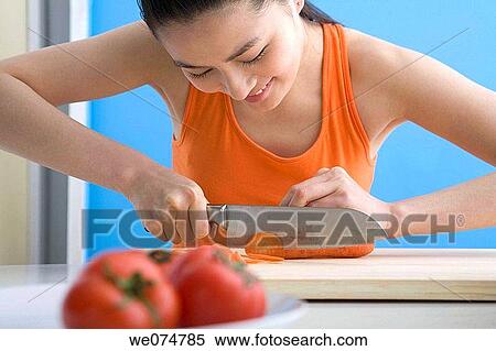 Asian, Chopping-board, carrot, board, ability View Large Photo Image Stock Photography - Asian, Chopping-board, carrot, board, ability. Fotosearch