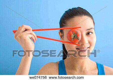 Asian, Close-up, chopstick, amusing View Large Photo Image Stock Photograph - Asian, Close-up, chopstick, amusing. Fotosearch