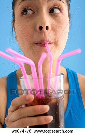 Asian, cold drink, Close-up, amusing View Large Photo Image Stock Photo - Asian, cold drink, Close-up, amusing. Fotosearch