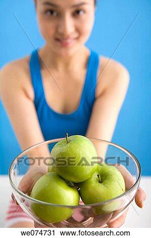Asian, ethnic, bowl, apple View Large Photo Image Stock Image - Asian, ethnic, bowl, apple. Fotosearch