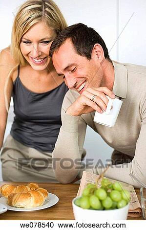 at-home, breakfast, bonding, bond, affection View Large Photo Image Stock Image - at-home, breakfast, bonding, bond, affection. Fotosearch