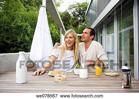 at-home, breakfast, bonding, bond, affection View Large Photo Image Stock Photo - at-home, breakfast, bonding, bond, affection. Fotosearch