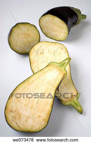 Aubergine View Large Photo Image Stock Photo - Aubergine. Fotosearch