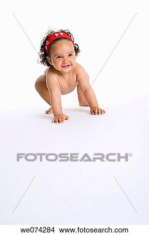 baby, barefoot, brunette, child, childhood View Large Photo Image Picture - baby, barefoot, brunette, child, childhood. Fotosearch