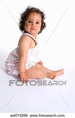 baby, barefoot, brunette, child, childhood View Large Photo Image Stock Photo - baby, barefoot, brunette, child, childhood. Fotosearch