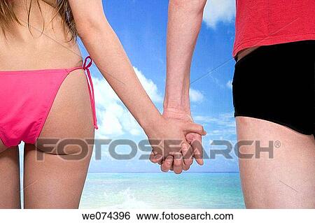 back view, bathing-suit, beach, bond View Large Photo Image Stock Photograph - back view, bathing-suit, beach, bond. Fotosearch