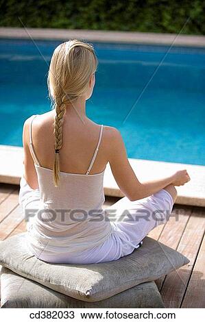 back view, blond, border, braid View Large Photo Image Stock Image - back view, blond, border, braid. Fotosearch