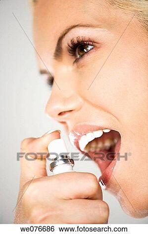 Bad breath, Close-up, Body care, apply View Large Photo Image Stock Photograph - Bad breath, Close-up, Body care, apply. Fotosearch