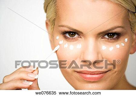 Bags under the eyes, blond, Beauty Care, beauty, apply View Large Photo Image Stock Photography - Bags under the eyes, blond, Beauty Care, beauty, apply. Fotosearch