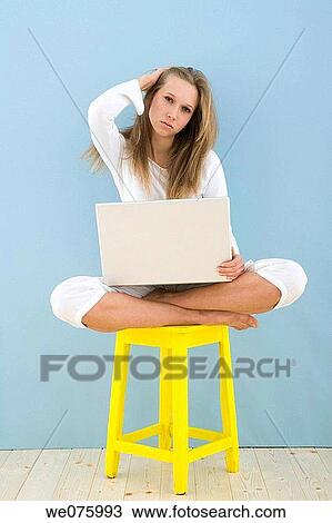 balance, barefoot, computer View Large Photo Image Stock Image - balance, barefoot, computer. Fotosearch