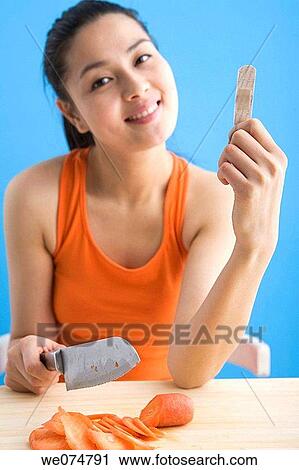 band aid, carrot, board, bandage, Asian View Large Photo Image Stock Image - band aid, carrot, board, bandage, Asian. Fotosearch