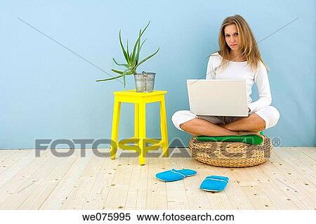 barefoot, computer, aloe View Large Photo Image Stock Photography - barefoot, computer, aloe. Fotosearch