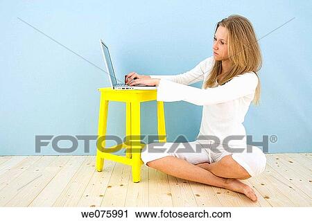 barefoot, computer, contemporary View Large Photo Image Stock Image - barefoot, computer, contemporary. Fotosearch