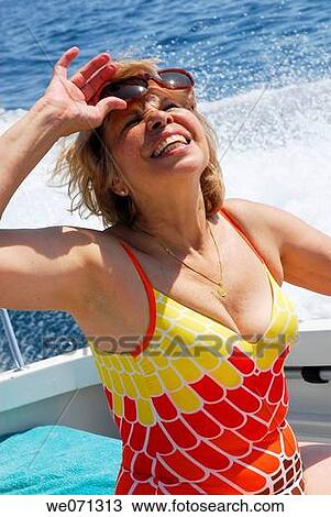 bask, bathing-suit, boat, contemporary View Large Photo Image Stock Image - bask, bathing-suit, boat, contemporary. Fotosearch