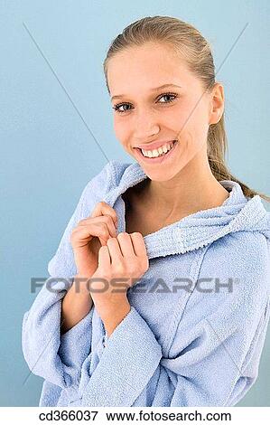 bathrobe, contemporary, Facial expression View Large Photo Image Stock Photo - bathrobe, contemporary, Facial expression. Fotosearch