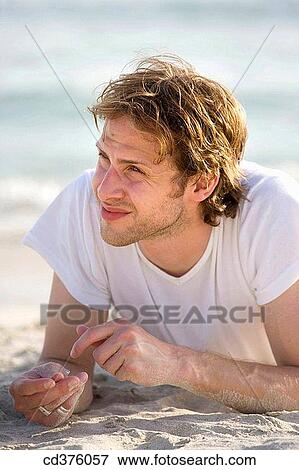 beach, calm, absorbed View Large Photo Image Stock Photo - beach, calm, absorbed. Fotosearch
