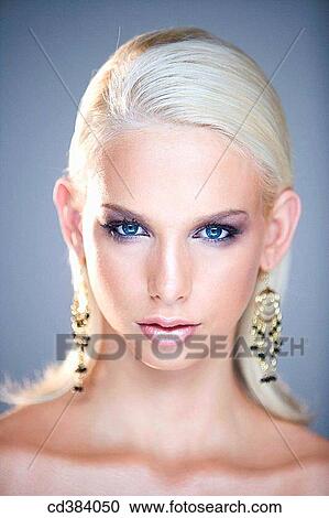 beauty, Beauty Care, blond, blue eyes View Large Photo Image Stock Image - beauty, Beauty Care, blond, blue eyes. Fotosearch