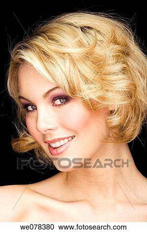 beauty, Beauty Care, blond, Close-up View Large Photo Image Stock Image - beauty, Beauty Care, blond, Close-up. Fotosearch