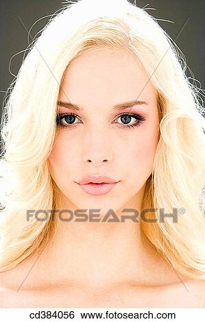 beauty, Beauty Care, blond, Close-up View Large Photo Image Stock Photograph - beauty, Beauty Care, blond, Close-up. Fotosearch
